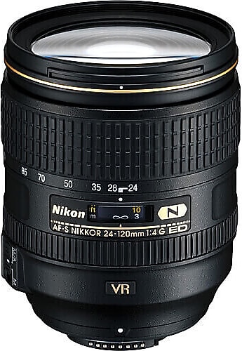 Nikon AF-S Nikkor 24-120mm f/4G ED VR Lens Fiyatları, Özellikleri