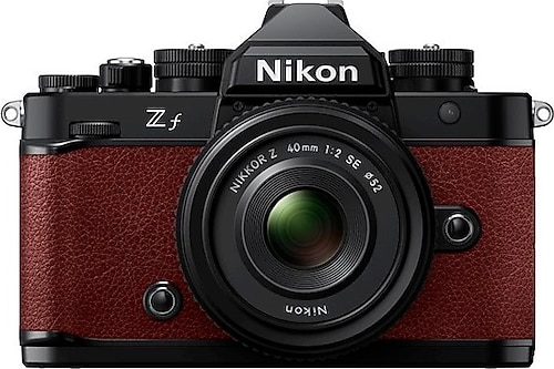 Nikon Z f + 40mm Lens Bordo Aynasız Fotoğraf Makinesi Fiyatları