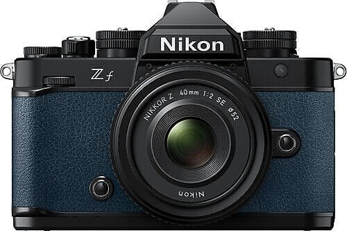 Nikon Z f + 40mm Lens Mavi Aynasız Fotoğraf Makinesi Fiyatları