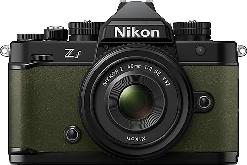Nikon Z f + 40mm Lens Yeşil Aynasız Fotoğraf Makinesi Fiyatları