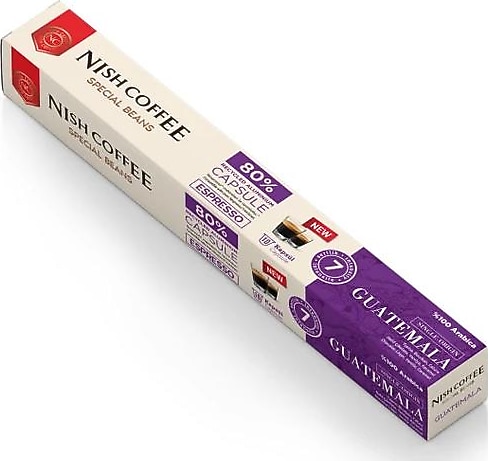 Nish Single Orijin Guatemala Nespresso Kapsül Kahve 10'lu