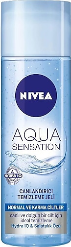 Nivea Aqua Sensation Canlandırıcı Temizleme Jeli 200 ml