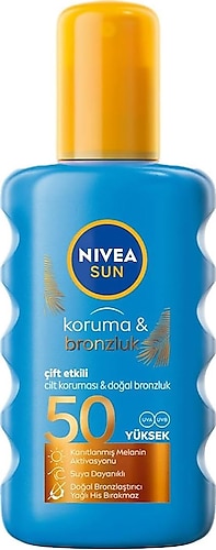 Nivea Sun Koruma & Bronzluk Arttırıcı Güneş Spreyi Spf 50 200 ml