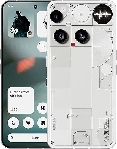 Nothing Phone 3 256 GB 12 GB Beyaz Fiyatları, Özellikleri ve