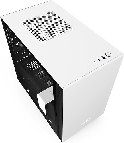 NZXT H210 CA-H210B-W1 Fanlı Beyaz Mini ITX Oyuncu Kasası Fiyatları