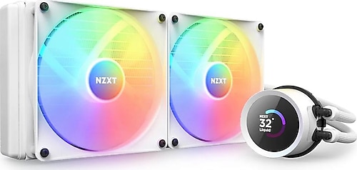 NZXT Kraken 280 RGB RL-KR280-W1 Beyaz 280 mm İşlemci Sıvı Soğutucu