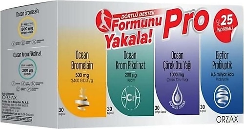 Ocean Formunu Yakala 4'lü Destek Seti Fiyatları, Özellikleri ve