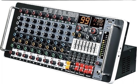 ミオアモーレ Odo MR-12M99-5 2x500 W 12 Kanal Rack Tipi Power Mikser Fiyatları