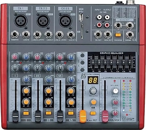 Odo MZ-502FX 4 Kanal Mikser Fiyatları, Özellikleri ve Yorumları
