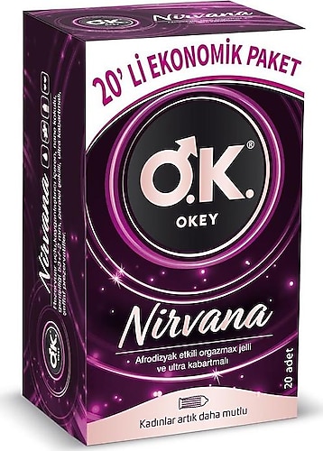Okey Nirvana 20'li Prezervatif