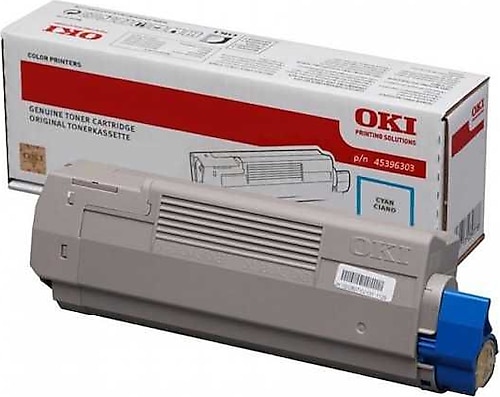 OKI MC760/70/80-6K MAVİ TONER 6K SYF. 45396303 Resim-1