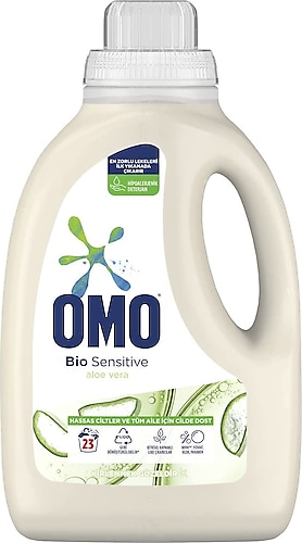 Omo Bio Sensitive Hipoalerjenik 1495 ml 23 Yıkama Sıvı Deterjan
