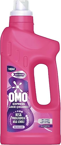 OMO EXPRESS LEKE ÇIKARICI RENKLİLER 1L
