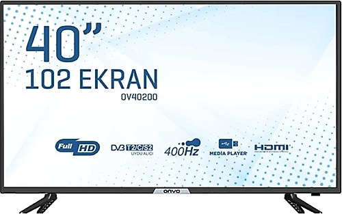 Onvo OV40200 Full HD 40" 102 Ekran Uydu Alıcılı LED TV