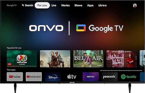 Onvo OV55F950 4K Ultra HD 55" 140 Ekran Uydu Alıcılı Google Smart LED TV