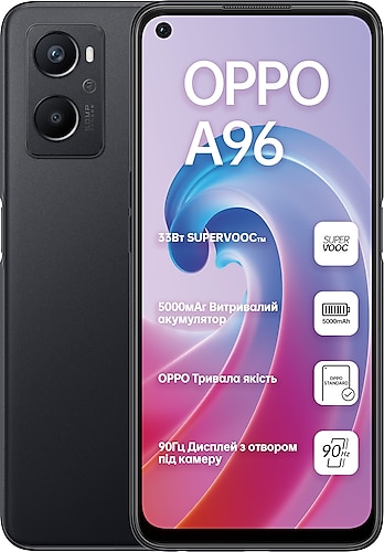 Oppo A96 128 GB Siyah