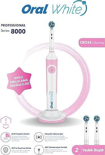 Oral White Professional Series 8000 Şarjlı Diş Fırçası Fiyatları