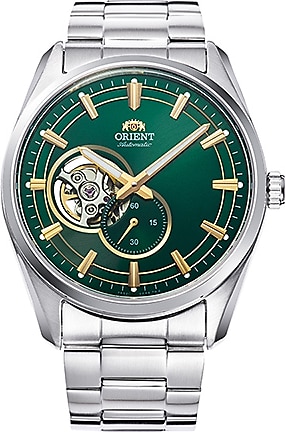 Orient Contemporary Semi-Skeleton RA-AR0008E10B Çelik Kordon Yeşil