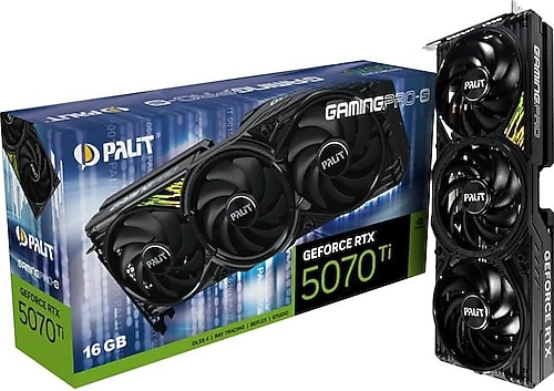 Palit RTX 5070 TI GamingPro-S NE7507T019T2-GB2031U 256 Bit GDDR7