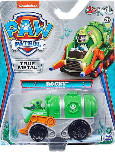 Paw Patrol True Metal 1:55 Die-Cast Araçlar Sea Patrol Serisi Rocky ...