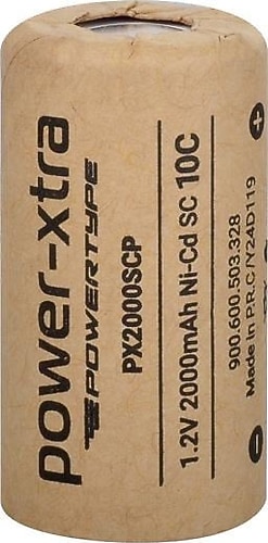 Power-Xtra PX2000SCP 1.2V 2000 mAh Ni-Cd Şarjlı Pil Fiyatları