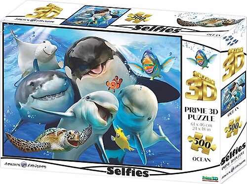 Prime 3D Okyanus Selfie 500 Parça Puzzle 10059 Fiyatları