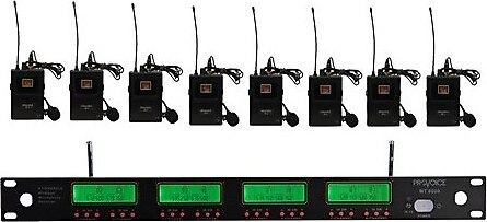 Provoice MT-8000-8Y 8'li Kablosuz Yaka Mikrofonu Fiyatları