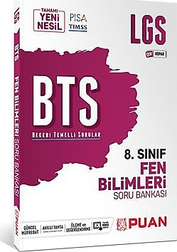 Puan Yayınları 8. Sınıf LGS Fen Bilimleri BTS Beceri Temelli Soru