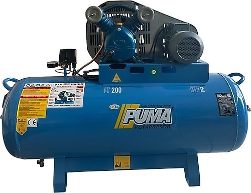 Puma PE30/200-2 200 lt 2 Pistonlu Yağlı Kompresör Fiyatları