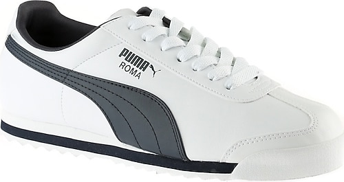 Puma Roma Basic Beyaz-Lacivert Erkek Spor Ayakkabı 353572-12