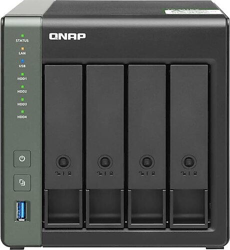 Qnap TS-431KX 2 GB 4 Yuvalı 250 TB Destekli NAS Depolama Ünitesi