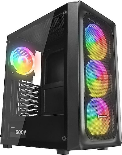Rampage Armor V2 RGB Fanlı 600 W ATX Oyuncu Kasası Fiyatları