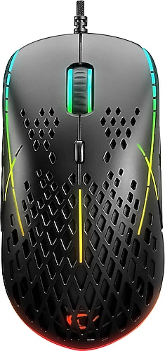 Rampage SMX-R111 RGB Makrolu Ergonomik Optik Kablolu Oyuncu Mouse
