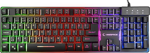 Rampage Titan K9 RGB Kablolu Oyuncu Klavyesi Fiyatları