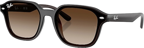 Ray-Ban 4458D 714/13 Transparent Dark Brown-Brown Güneş Gözlüğü