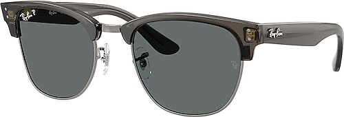 Ray-Ban Clubmaster Reverse 0504S 670781 Transparent Grey-Dark Grey