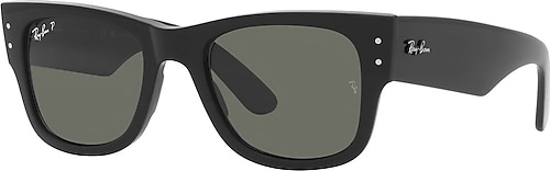 Ray-Ban Mega Wayfarer 0840S 901/58 Black-Green Polarize Güneş Gözlüğü