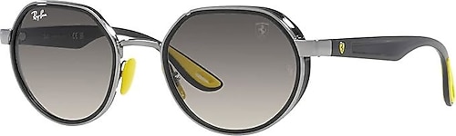 Ray-Ban RB3703M F03011 Gunemtal Ray-Ban RB3703M サングラスバンドル:RB 3703M F03011 ガンメタルグレーグラデーションとユニバーサル滑り
