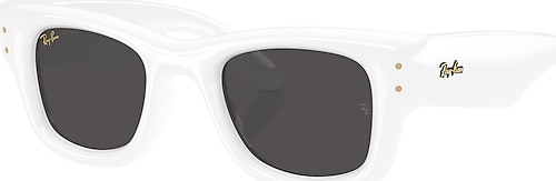 Ray-Ban Wayfarer Puffer 4940 671/87 White-Black Güneş Gözlüğü