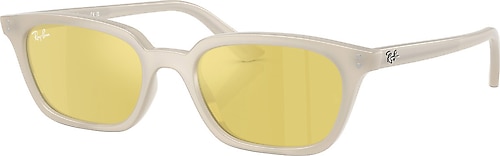 Ray-Ban Zaya 4456 68086D White-Yellow Aynalı Güneş Gözlüğü