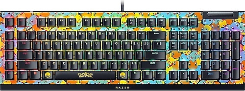 Razer BlackWidow V4 X Pokemon Edition RGB Green Switch Kablolu