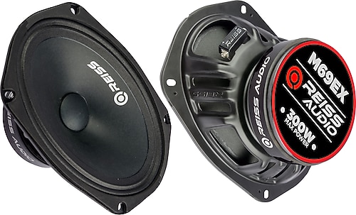 Reiss Audio RS-M69EX 300 W 16x24 cm Midrange Oto Hoparlör