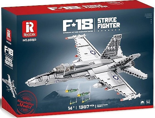 Reobrix 33022 F18 Hornet Strike Fighter Jet Uçak Fiyatları