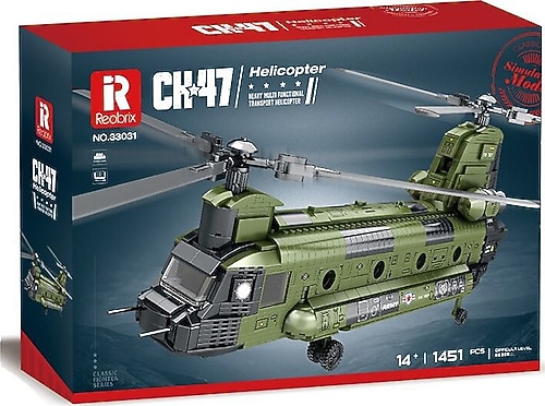 Reobrix 33031 Amerikan Helikopter CH-47 Fiyatları, Özellikleri ve