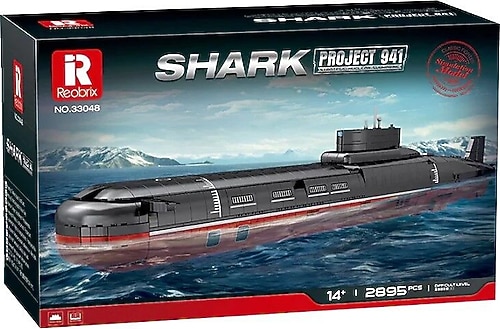 Reobrix 33048 Shark Project 941 Nükleer Denizaltı Fiyatları