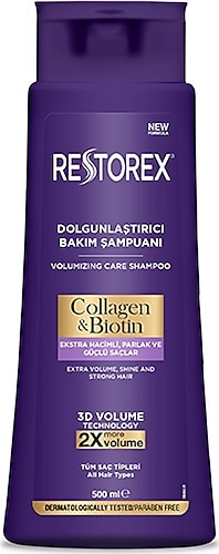 Restorex Kolajen & Biotin Şampuan 500 ml
