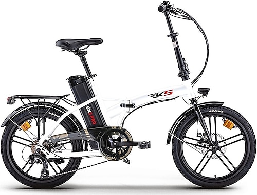 RKS BN5 Pro Katlanabilir Elektrikli Bisiklet Beyaz