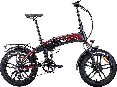 Rks RD8 Elektrikli Bisiklet Kırmızı-Siyah