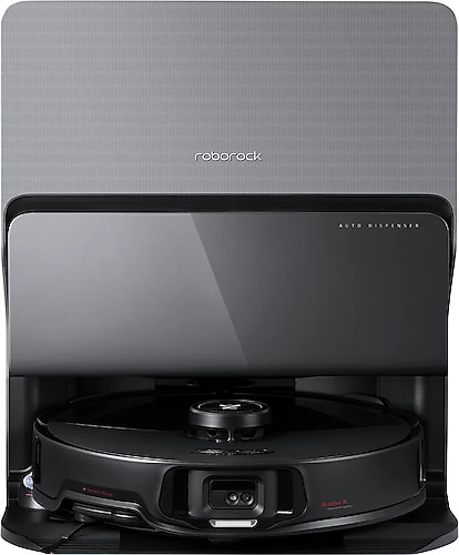 Roborock S8 MaxV Ultra Siyah Çöp İstasyonlu Akıllı Robot Süpürge