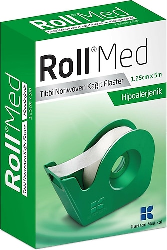 Roll Med Hipoalerjenik 1.25cm x 5m Tıbbi Kağıt Flaster